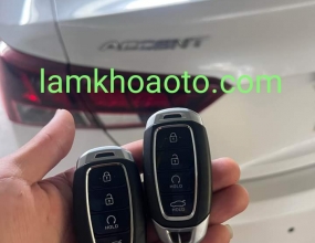 Làm khoá xe Hyundai Accent 