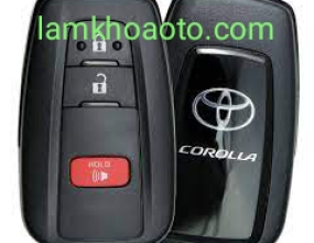 Làm chìa Toyota  Corolla Cross 